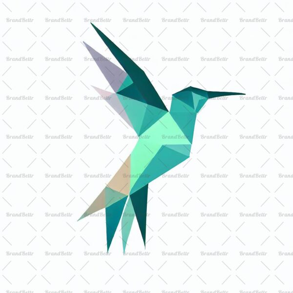 Geometrischer Kolibri